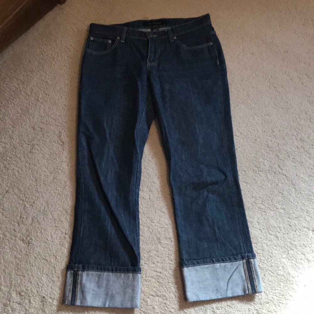 Calvin Klein cuff capris